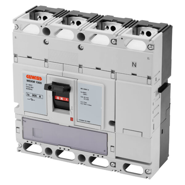 Msxm 1000 - Intrerupator - 4P 800A 690V