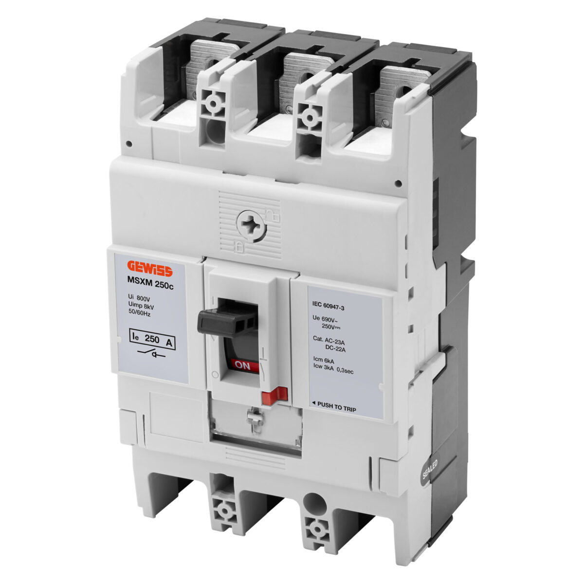 Msxm 250C - Intrerupator-intrerupator - 3P 250A 690V