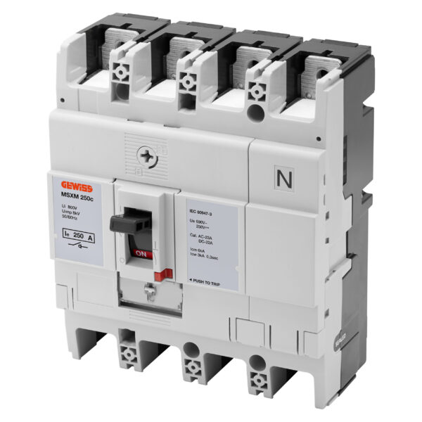 Msxm 250C - Intrerupator-intrerupator - 4P 250A 690V
