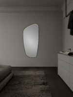 Oglinda cu LED Sinia 53W 3000K, Negru si Aluminiu, Sticla oglinda Nova Luce