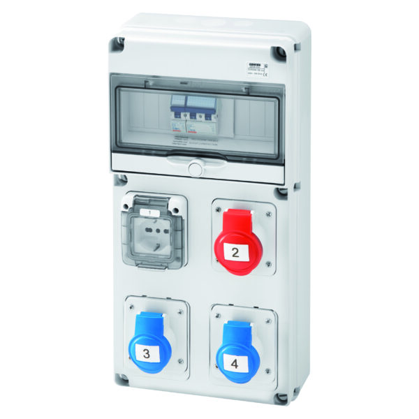 Organizare santier 10 Asd - 3 IEC 309 - 1 Priza It/de - IP44