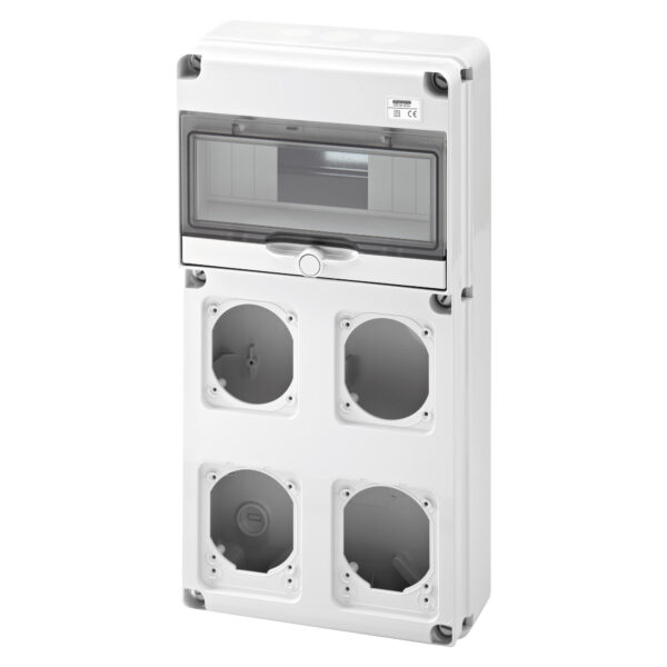 Organizare santier 10 Module - 2 Flanse IEC 16A + 2 IEC 16/32 A - IP65