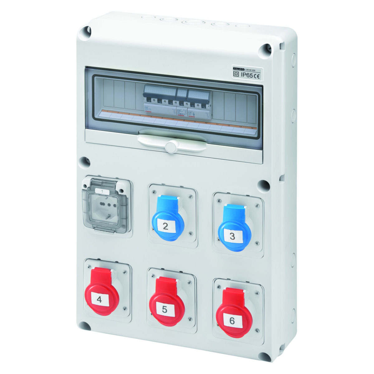 Organizare santier 14 Asd - 5 IEC 309 - 1 Priza It/de It/de - IP44