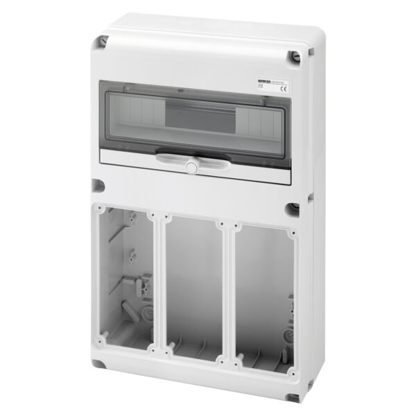 Organizare santier 14 Module - 3 Flanse - 3 Flanse Verticale Interblocate - 16/32A - IP65