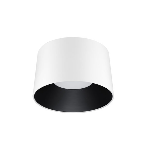 Plafoniera Atil 35W 3000K, Negru, Alb si Aluminiu, Acrilic Nova Luce