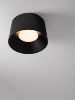 Plafoniera Atil 35W 3000K, Negru si Aluminiu, Acrilic Nova Luce