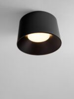 Plafoniera Atil 35W 3000K, Negru si Aluminiu, Acrilic Nova Luce