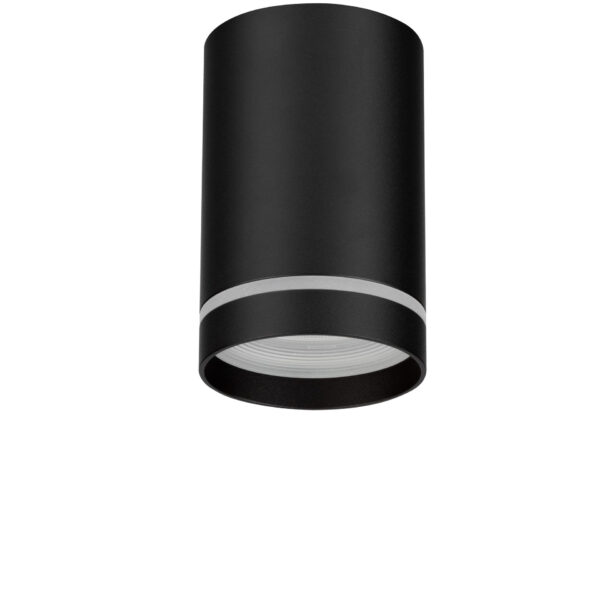 Plafoniera Aval 10W, Negru si Aluminiu Nova Luce