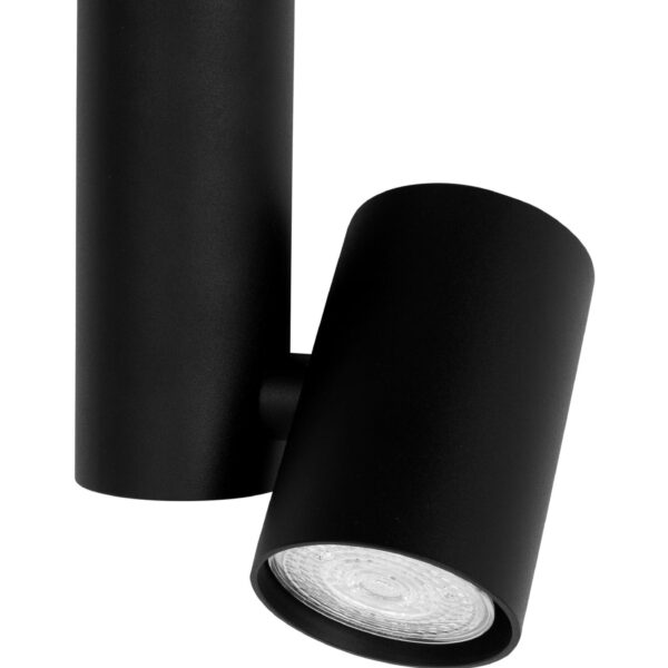 Plafoniera Bernardo 10W, Negru si Aluminiu Nova Luce