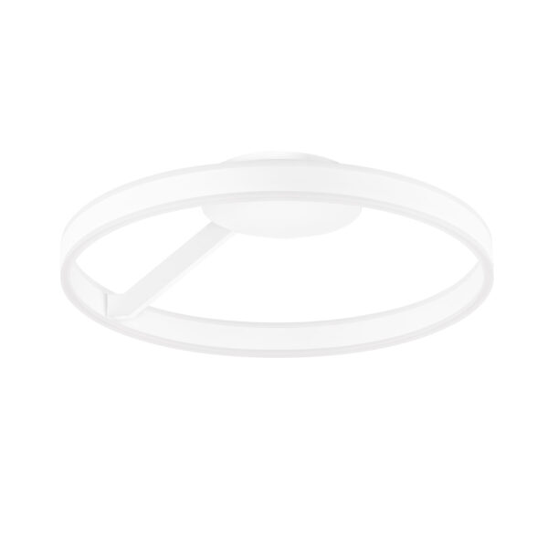 Plafoniera Bianco 40W 3000 | 2700 | 4000K, Alb si Aluminiu, Acrilic Nova Luce
