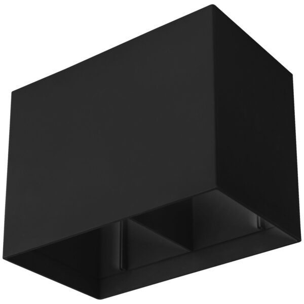 Plafoniera Cid 20W, Negru si Aluminiu Nova Luce