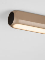 Plafoniera Elli 11W 3000K, Negru, Auriu si Aluminiu Nova Luce