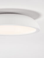 Plafoniera Felicia 25W 3000K, Alb si Otel, Aluminiu, Acrilic Nova Luce