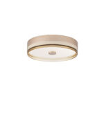 Plafoniera Helios 22W 3000K, Auriu, Chihlimbariu si Otel, Acrilic Nova Luce