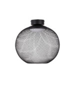 Plafoniera Kinetic 19W 3000K, Negru si Metal, Acrilic Nova Luce