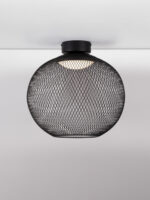Plafoniera Kinetic 19W 3000K, Negru si Metal, Acrilic Nova Luce