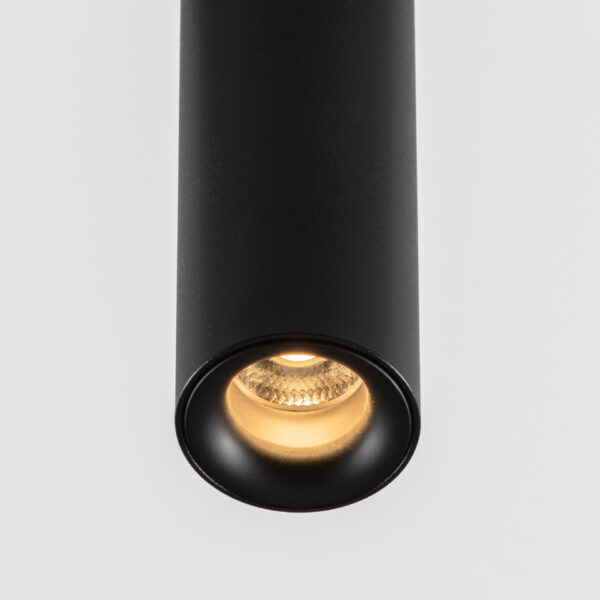 Plafoniera Luisa 6W 3000K, Negru si Aluminiu Nova Luce