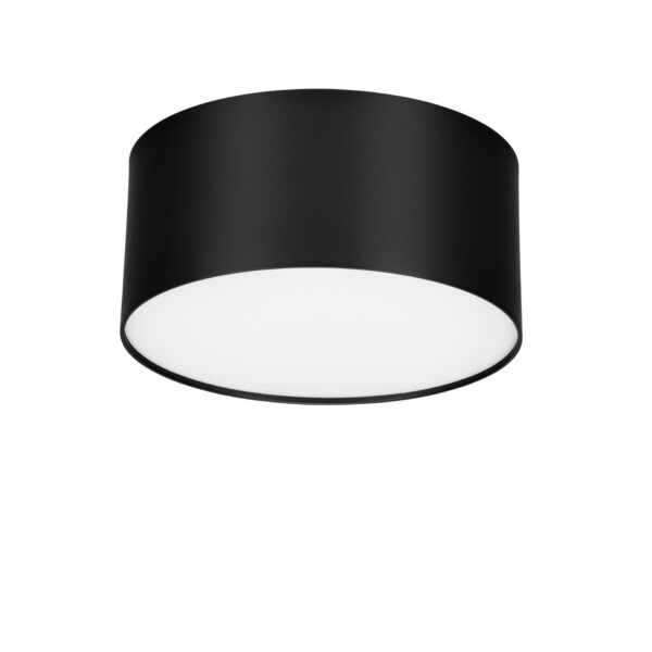 Plafoniera Luldo 16W 3000K, Negru si Aluminiu Nova Luce