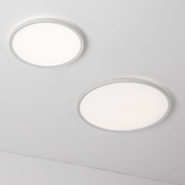 Plafoniera Mire 18W 3000 | 4000 | 6500 K, Alb si Policarbonat Nova Luce