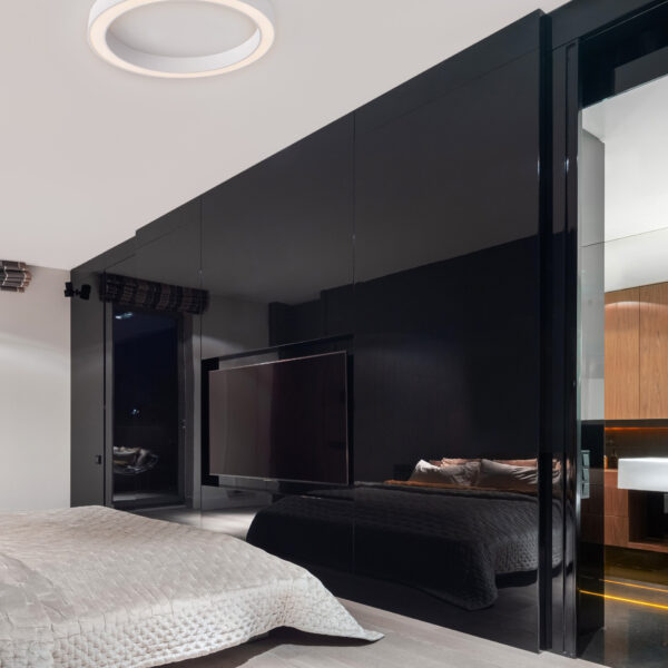 Plafoniera Morbido 59W Alb reglabil K, Alb si Aluminiu, Acrilic Nova Luce