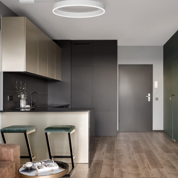 Plafoniera Motif 46W 3000K, Alb si Aluminiu, Acrilic Nova Luce