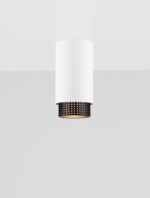 Plafoniera Nessi 10W, Negru si Aluminiu Nova Luce