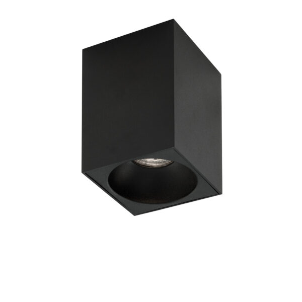 Plafoniera Nido 10W, Negru si Aluminiu Nova Luce