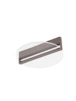Plafoniera Noah 29W 3000K, Maro si Aluminiu, Acrilic Nova Luce