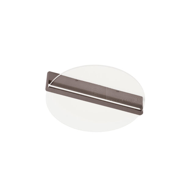 Plafoniera Noah 37W 3000K, Maro si Aluminiu, Acrilic Nova Luce