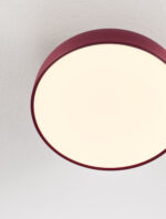 Plafoniera Noelia 27W 3000K, Bordo si Otel, Aluminiu, Acrilic Nova Luce