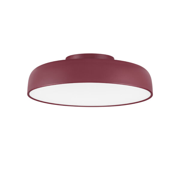 Plafoniera Noelia 36W 2700 K, Bordo si Otel, Aluminiu, Acrilic Nova Luce