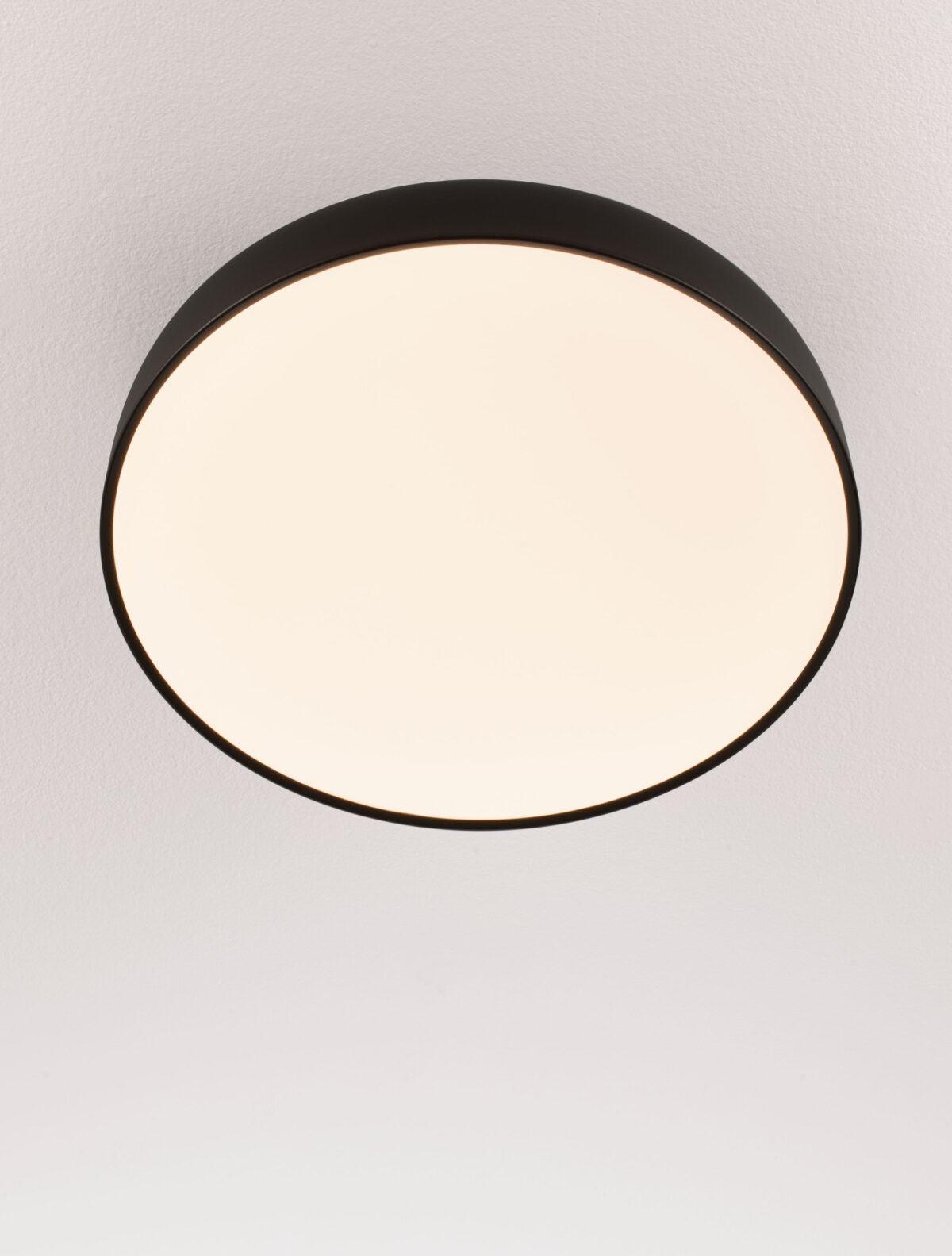 Plafoniera Noelia 36W 2700 K, Negru si Otel, Aluminiu, Acrilic Nova Luce