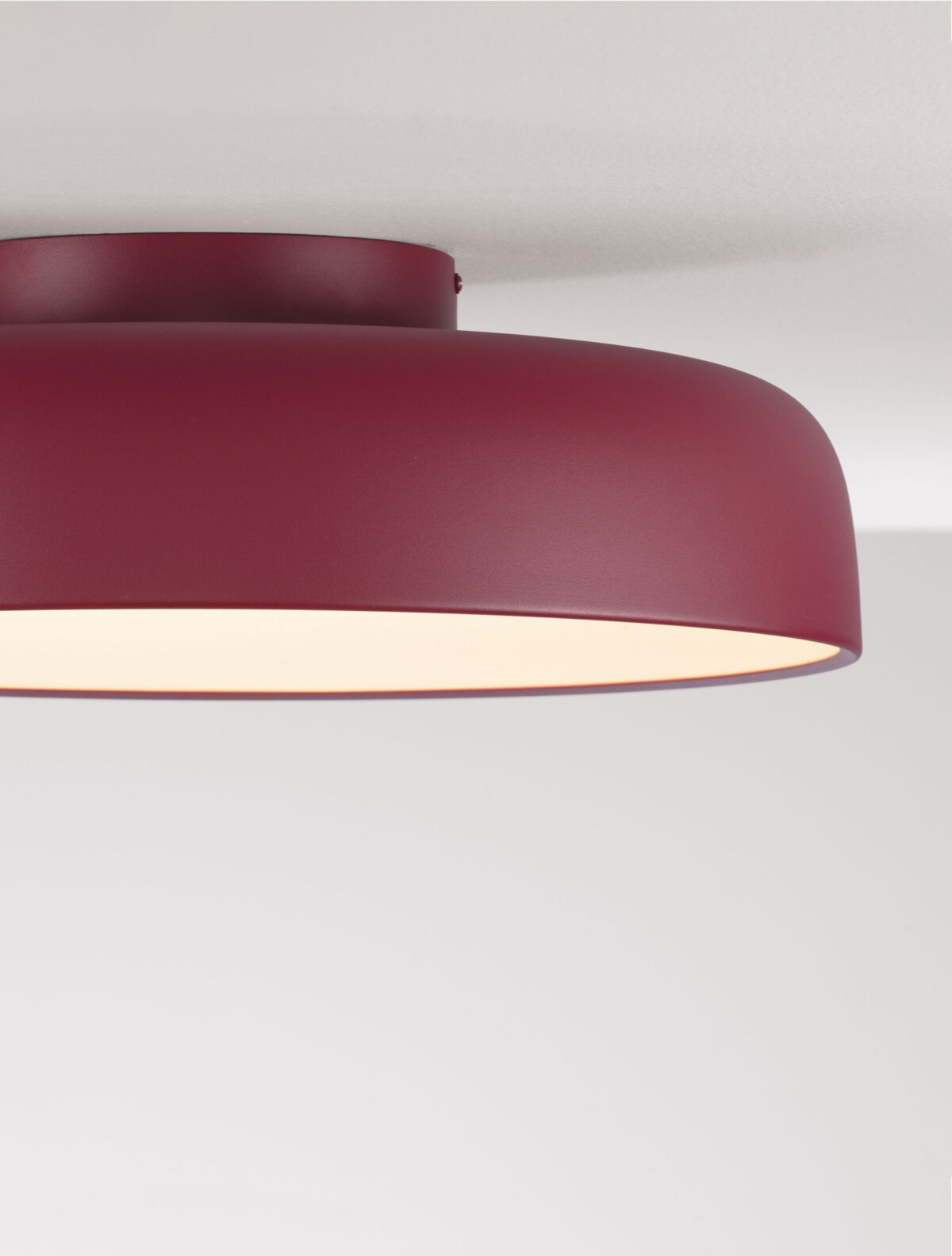 Plafoniera Noelia 36W 3000K, Bordo si Otel, Aluminiu, Acrilic Nova Luce Plafoniera Noelia 36W 3000K, Bordo si Otel, Aluminiu, Acrilic Nova Luce