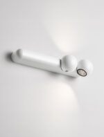Plafoniera Notic 14W 3000K, Alb si Aluminiu Nova Luce