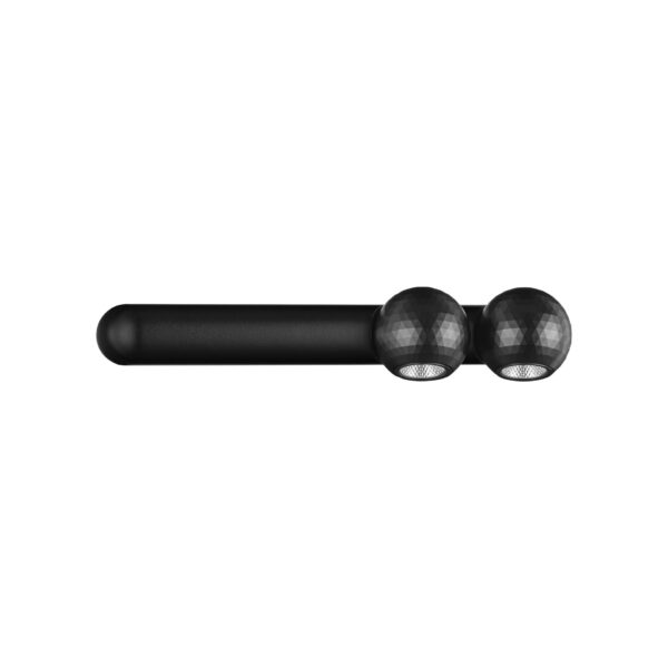 Plafoniera Notic 14W 3000K, Negru si Aluminiu Nova Luce