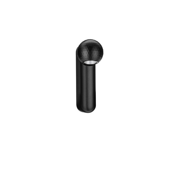 Plafoniera Notic 7W 3000K, Negru si Aluminiu Nova Luce
