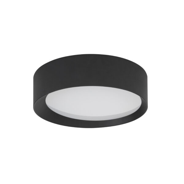 Plafoniera Oby 30W 3000K, Negru si Aluminiu, Acrilic Nova Luce
