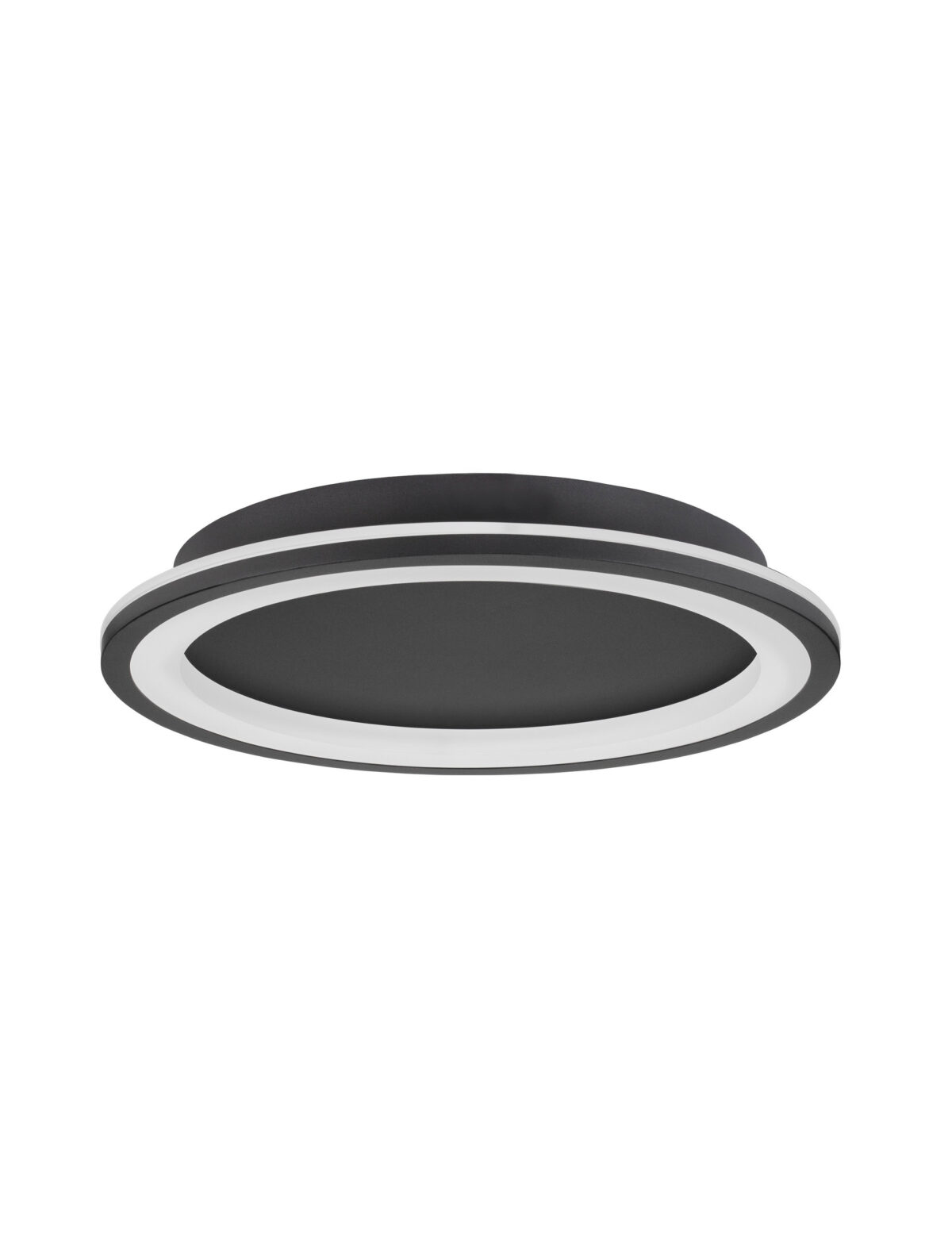 Plafoniera Oggy 30W 3000K, Alb si Aluminiu, Acrilic Nova Luce