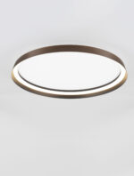 Plafoniera Ormi 48W 3000 | 2700 | 4000K, Maro si Aluminiu, Acrilic Nova Luce