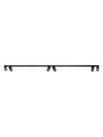Plafoniera Oso 60W, Negru si Aluminiu Nova Luce