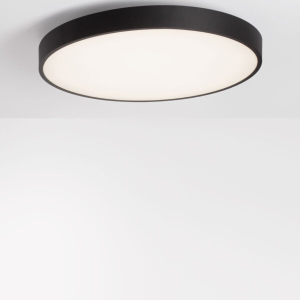 Plafoniera Perfect 120W Alb reglabil K, Negru si Aluminiu Nova Luce