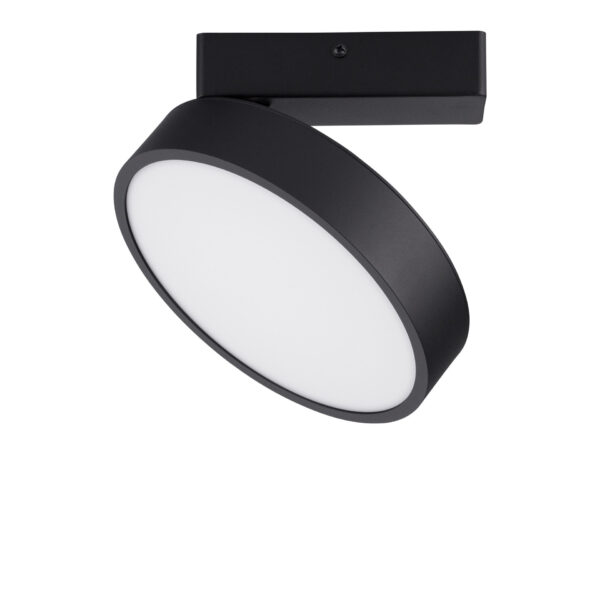 Plafoniera Perfect 20W Alb reglabil K, Negru si Aluminiu Nova Luce