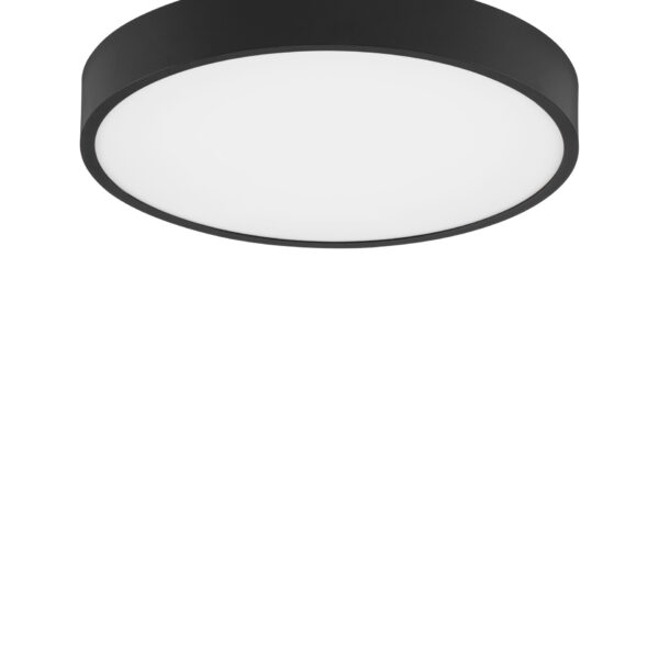 Plafoniera Perfect 24W Alb reglabil K, Negru si Aluminiu Nova Luce