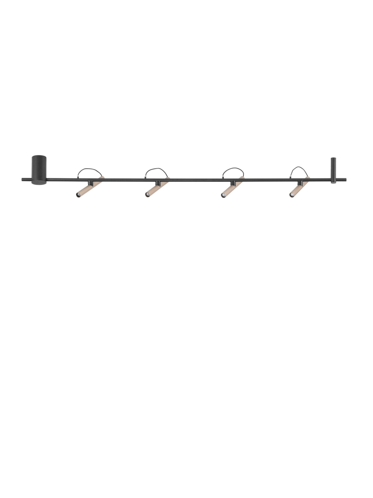 Plafoniera Prato 22W 3000K, Negru, Auriu si Aluminiu Nova Luce