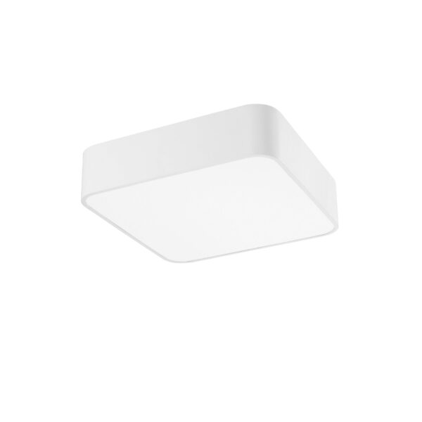 Plafoniera Ragu 48W, Alb si Metal, Acrilic Nova Luce
