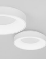 Plafoniera Rando Thin 30W 3000K, Alb si Aluminiu, Acrilic Nova Luce