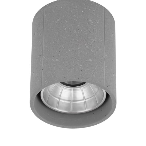 Plafoniera Ritz 10W 3000K, Gri si Beton Nova Luce