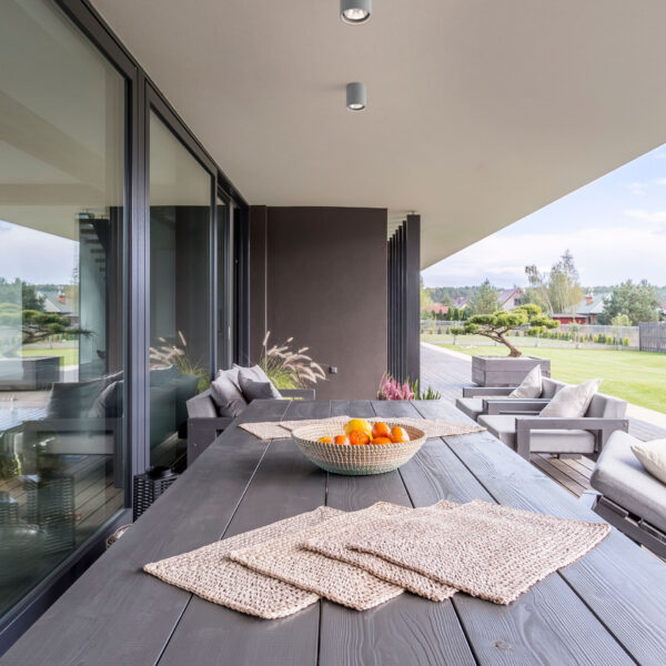 Plafoniera Ritz 10W 3000K, Gri si Beton Nova Luce
