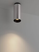 Plafoniera Robin 10W, Gri si Aluminiu Nova Luce