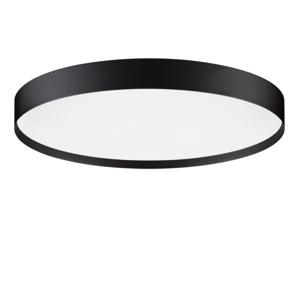 Plafoniera Roi 48W 3000 | 2700 K, Negru si Aluminiu, Metal, Acrilic Nova Luce